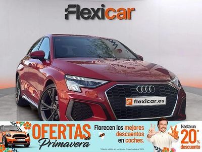 Usado Audi A3 Sportback e-tron S-Line 150 CV (110 kW) 2020 Rojo Utilitario