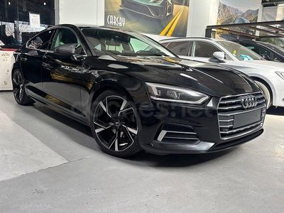 Usado Audi A5 Sportback S-Line 150 CV (110 kW) 2018 Negro Utilitario