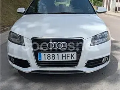 Usado Audi A3 Ambition 140 CV (102 kW) 2011 Blanco Utilitario