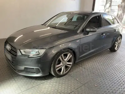 Usado Audi A3 S-Line 150 CV (110 kW) 2020 Gris / plata Berlina