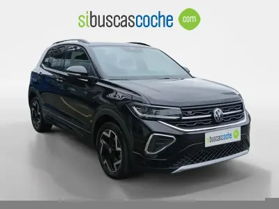 Usado VW T-Cross R-line 150 CV (110 kW) 2025 Negro SUV