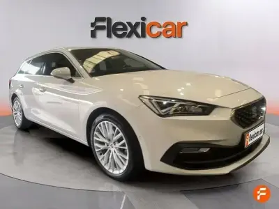 Usado Seat Leon FR 204 CV (150 kW) 2021 Blanco Familiar