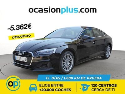 Usado Audi A5 190 CV (139 kW) 2020 Negro Coupe