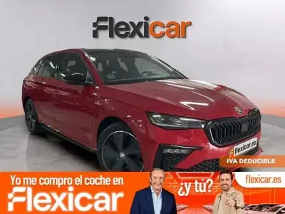 Usado Skoda Scala Monte Carlo 115 CV (84 kW) 2024 Rojo Utilitario