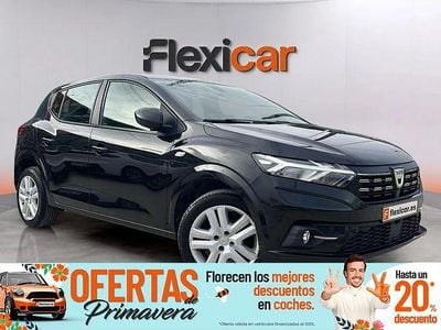Usado Dacia Sandero Comfort 67 CV (49 kW) 2021 Negro