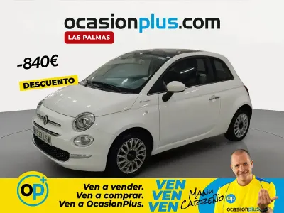 Usado Fiat 500 Dolcevita 70 HP (51 kW) 2021 Branco Citadino