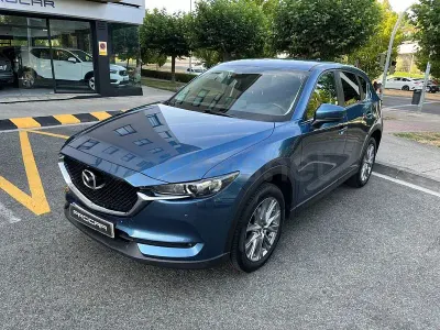Usado Mazda CX-5 150 CV (110 kW) 2021 Azul SUV