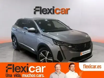 Usado Peugeot 3008 Allure 130 CV (95 kW) 2021 Gris SUV