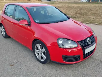 Brugt VW Golf V GT 140 HK (102 kW) 2008 Rød Hatchback