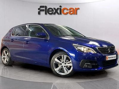 Usado Peugeot 308 Allure 131 CV (96 kW) 2020 Azul Utilitario
