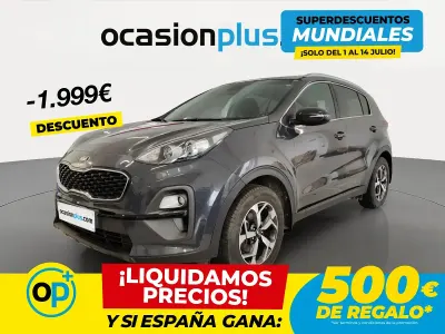 Usado Kia Sportage 132 CV (97 kW) 2021 Gris SUV