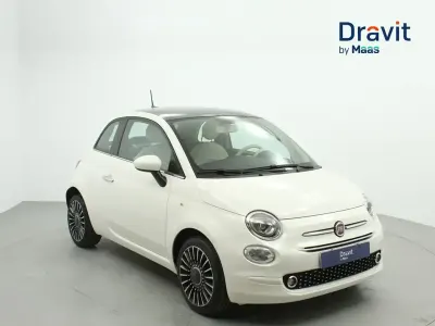 Używany Fiat 500 Lounge 69 KM (50 kW) 2018 Biały Hatchback