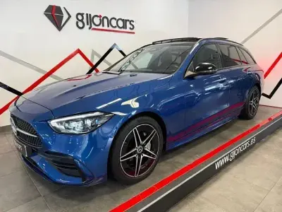 Usado Mercedes C220 194 CV (142 kW) 2021 Azul Familiar