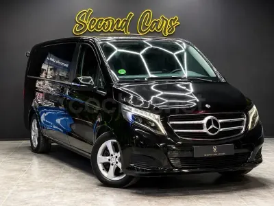 Usado Mercedes V250 Avantgarde 190 CV (139 kW) 2015 Negro Monovolumen