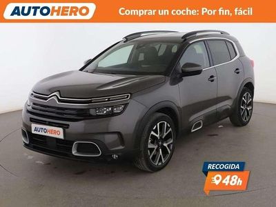 Usado Citroën C5 Aircross PureTech 132 CV (97 kW) 2020 Gris SUV
