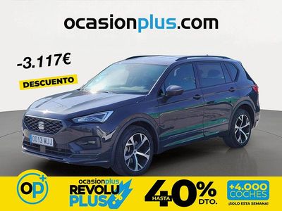 Usado Seat Tarraco FR 150 CV (110 kW) 2023 Gris SUV