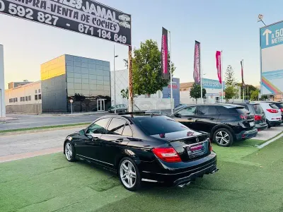 Usado Mercedes C350 Avantgarde 265 CV (194 kW) 2012 Negro Berlina