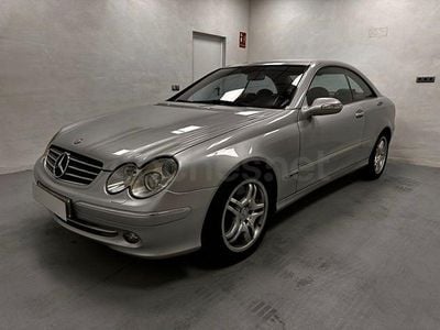 Usado Mercedes CLK500 Elegance 306 CV (225 kW) 2003 Gris / plata Coupe