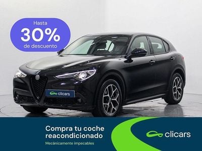 Usado Alfa Romeo Stelvio Sprint 190 CV (139 kW) 2021 Negro SUV