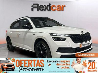 Usado Skoda Kamiq Monte Carlo 110 CV (80 kW) 2022 Blanco SUV