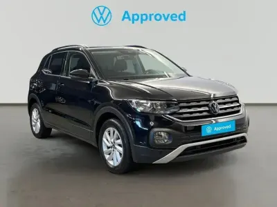 Usado VW T-Cross Advance 110 CV (80 kW) 2022 Negro SUV