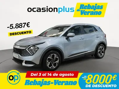 Usado Kia Sportage 136 CV (100 kW) 2023 Gris / plata SUV