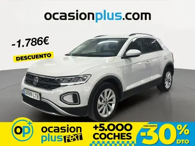 Usado VW T-Roc Life 150 CV (110 kW) 2022 Blanco SUV
