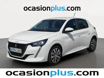Usado Peugeot 208 Active 102 CV (75 kW) 2020 Blanco Utilitario