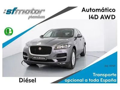 Usado Jaguar F-Pace Prestige 180 CV (132 kW) 2018 Gris SUV