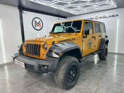 Usado Jeep Wrangler Sahara 290 CV (213 kW) 2014 Naranja SUV