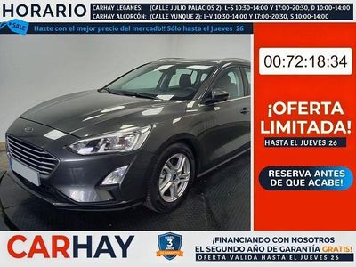 Usado Ford Focus Trend 125 CV (91 kW) 2019 Gris Familiar