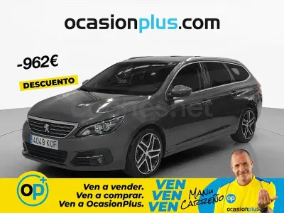Usado Peugeot 308 SW Allure 150 CV (110 kW) 2017 Gris / plata Familiar