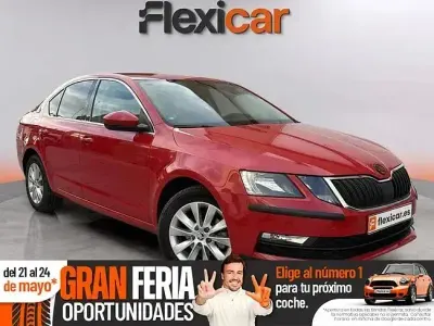 Käytetty Skoda Octavia Ambition 116 HP (85 kW) 2017 Punainen Farmari