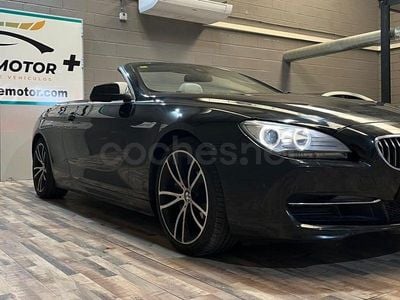 Usado BMW 640 Cabriolet Comfort Edition 313 CV (230 kW) 2014 Negro Descapotable