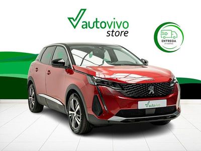 Rojo Usado 2022 Peugeot 3008 Allure SUV | 28.900 €