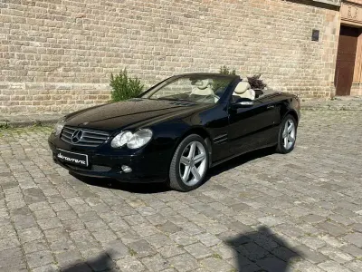Usado Mercedes SL500 306 CV (225 kW) 2002 Negro Coupe