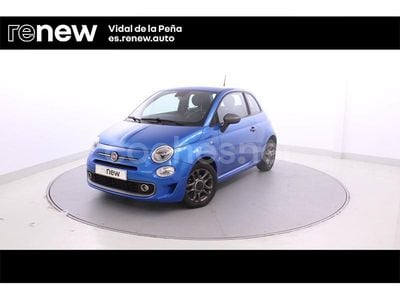 Azul Usado 2021 Fiat 500S S Berlina | 10.990 € (Precio justo)