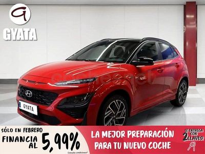 Usado Hyundai Kona N Line 120 CV (88 kW) 2021 Rojo SUV