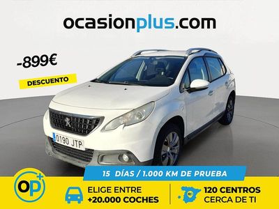 Usado Peugeot 2008 Active 100 CV (73 kW) 2016 Blanco SUV