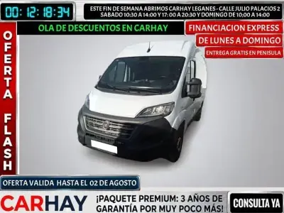 Usado Fiat Ducato 136 CV (100 kW) 2021 Blanco Van