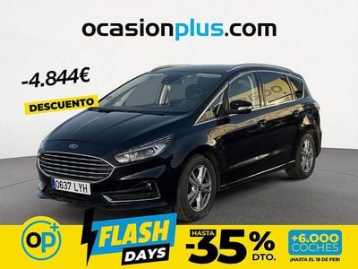 Usado Ford S-MAX Titanium 190 CV (139 kW) 2022 Negro Monovolumen