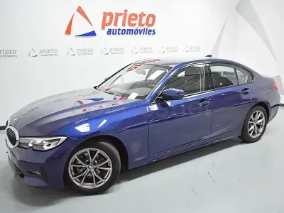 Usado BMW 318 150 CV (110 kW) 2020 Azul Berlina