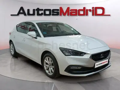 Usado Seat Leon Style 115 CV (84 kW) 2021 Blanco Berlina
