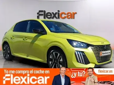 Usado Peugeot 208 Allure 100 CV (73 kW) 2025 Amarillo Utilitario