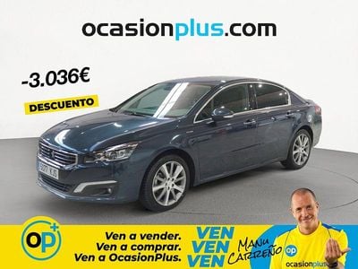 Usado Peugeot 508 GT-line 150 CV (110 kW) 2018 Azul Berlina