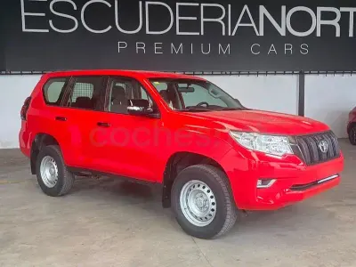 Usado Toyota Land Cruiser 204 CV (150 kW) 2020 Rojo SUV