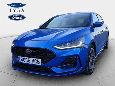 Azul Usado 2022 Ford Focus ST-Line X Berlina | 20.990 € (Un poco caro)