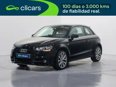 Usado Audi A1 86 CV (63 kW) 2014 Negro Utilitario