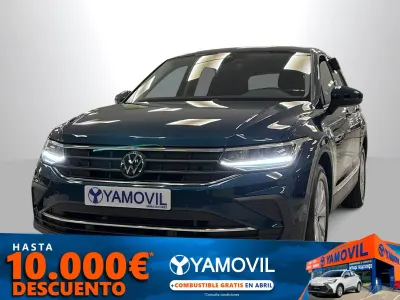 Usado VW Tiguan 130 CV (95 kW) 2022 Azul SUV