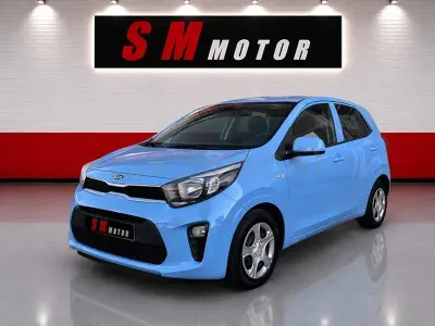 Usado Kia Picanto Comfort 67 CV (49 kW) 2018 Azul Utilitario